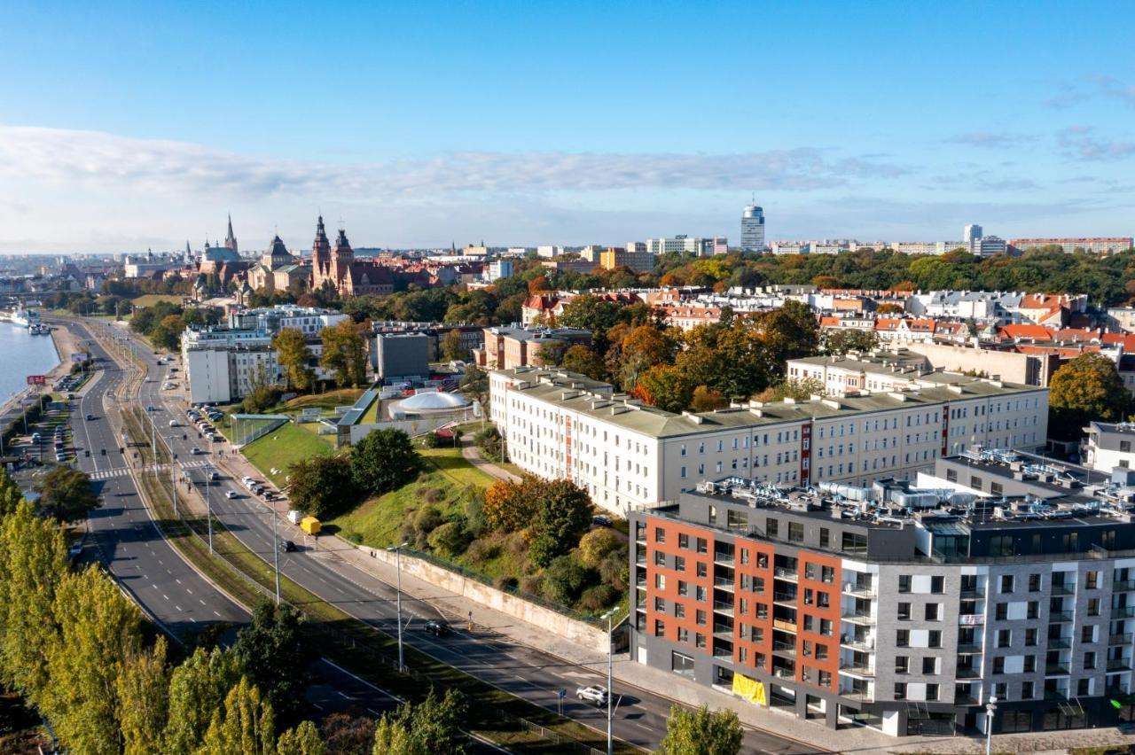 Apartament 8B Waly Chrobrego Szczecin Kültér fotó